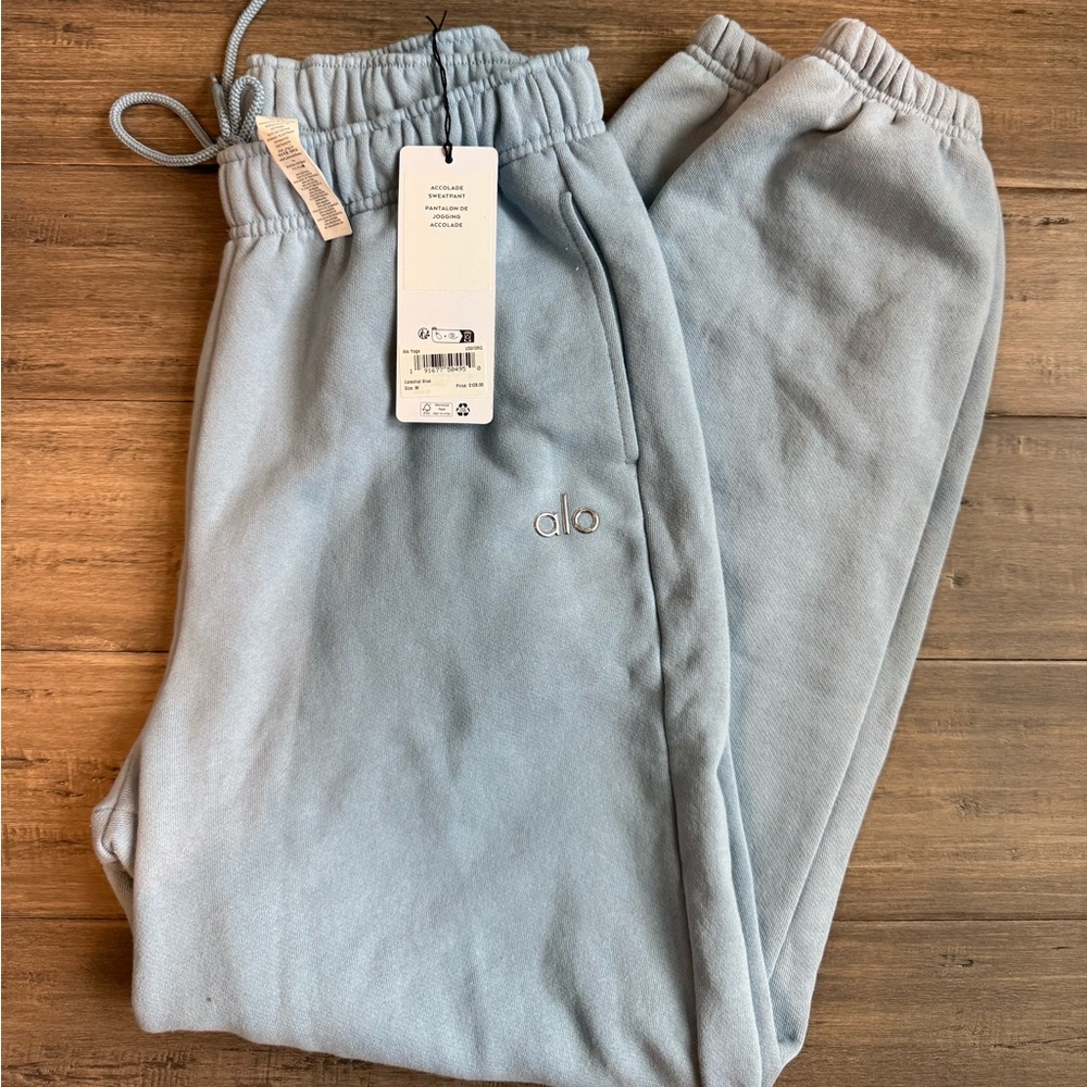 ALO Yoga Sky Blue Joggers